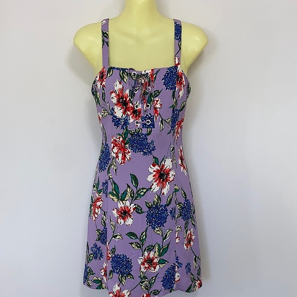 Parker Dress “Imogen” Lilac Floral  NWOT Sz 8 - Picture 1 of 7
